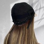 Yhair New Luxury Raw Hair 5x5 HD Balayage Wigs Straight 250% Density Color #2/8/2