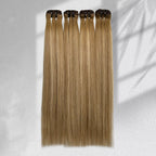 Yhair New Luxury Raw Balayage Bundles Straight Hair 8/70/8#