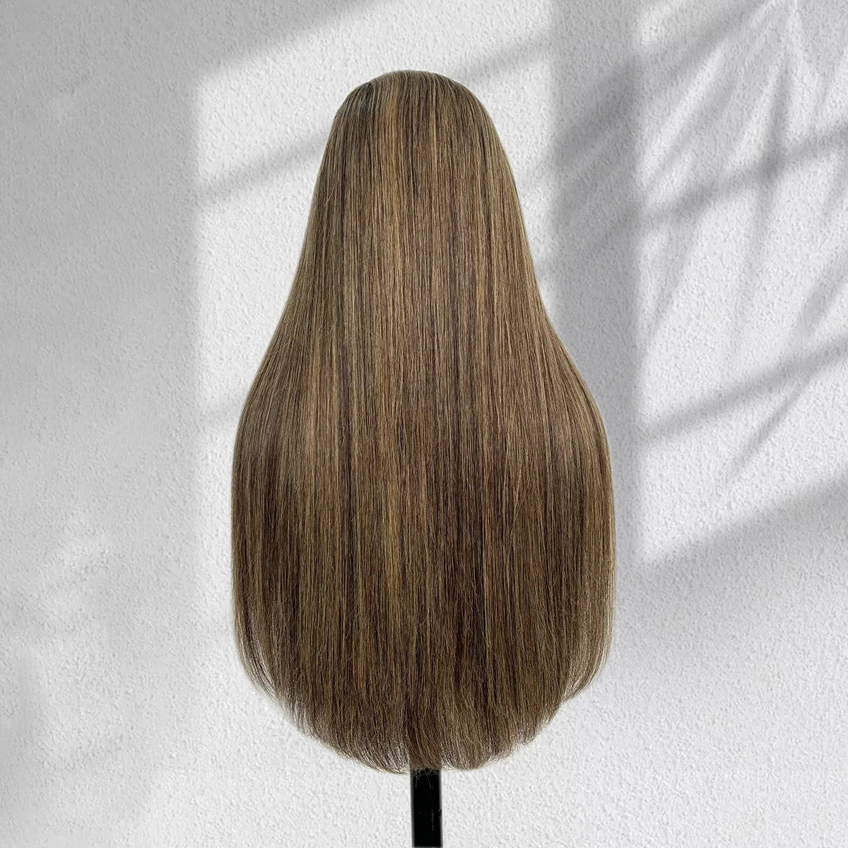 Yhair New Luxury Raw Hair 5x5 HD Balayage Wigs Straight 250% Density Color #2/613/2