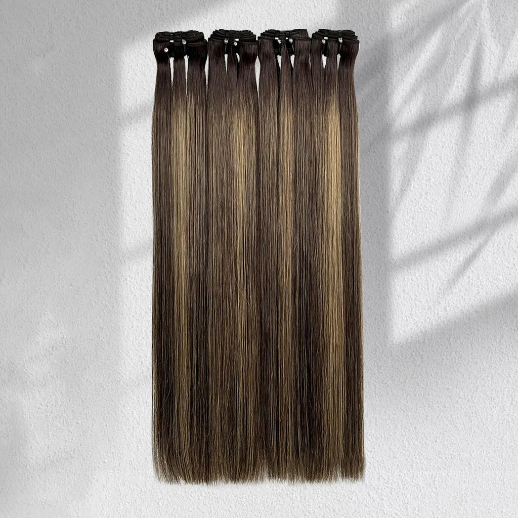 Yhair New Luxury Raw Balayage Bundles Straight Hair 2/8/2#