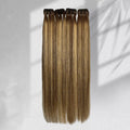 Yhair New Luxury Raw Balayage Bundles Straight Hair 4/27/4#