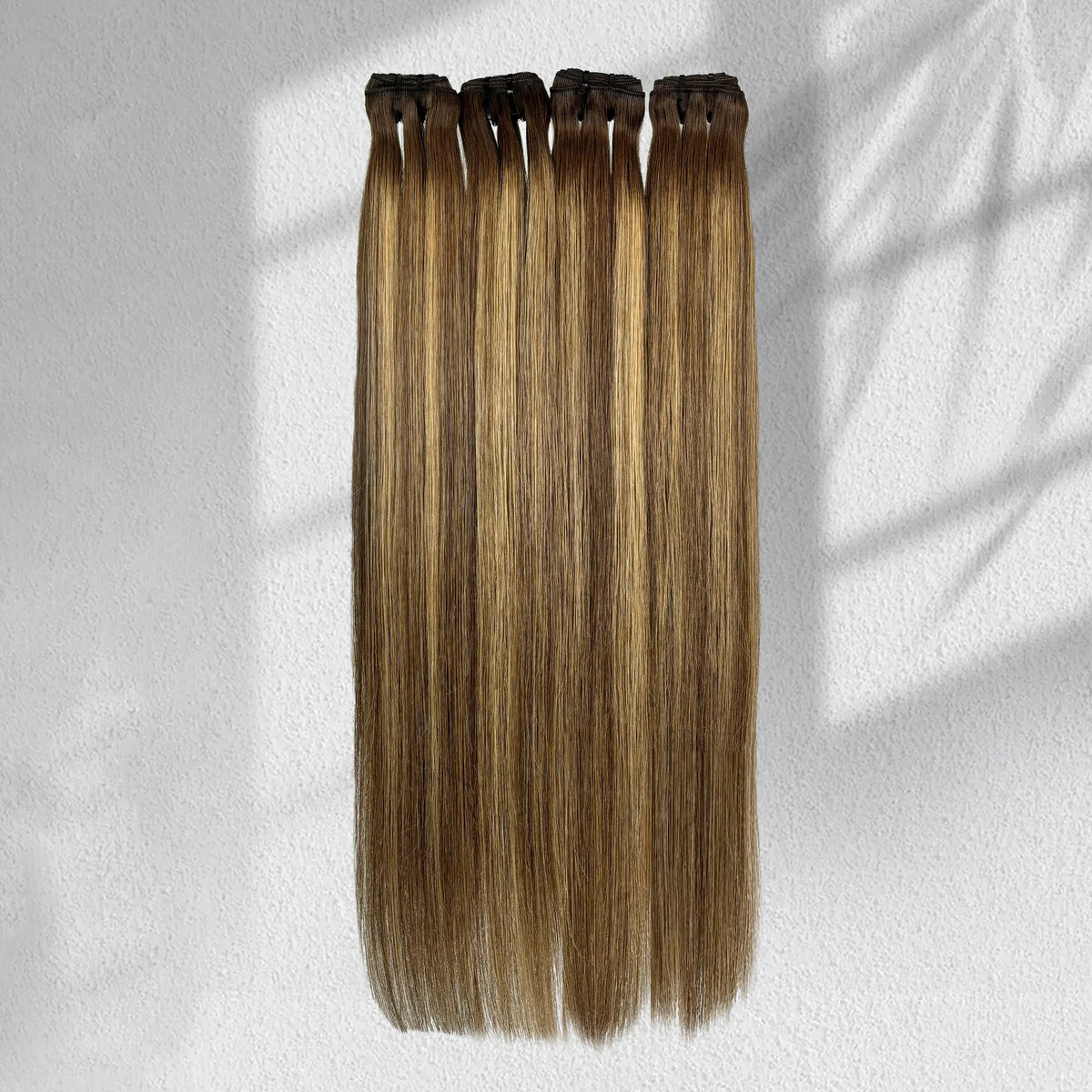 Yhair New Luxury Raw Balayage Bundles Straight Hair 4/27/4#
