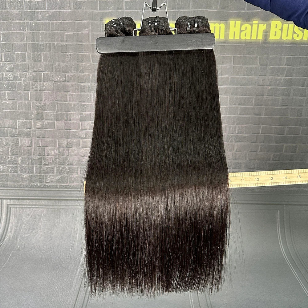 Yhair 100% Virgin Hair Bundles Straight Hair N1B#
