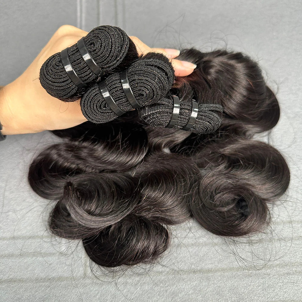 Yhair 100% Virgin Hair Bundles Body Wave Hair N1B#