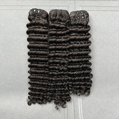 Yhair 100% Virgin Hair Bundles Deep Wave Hair N1B#