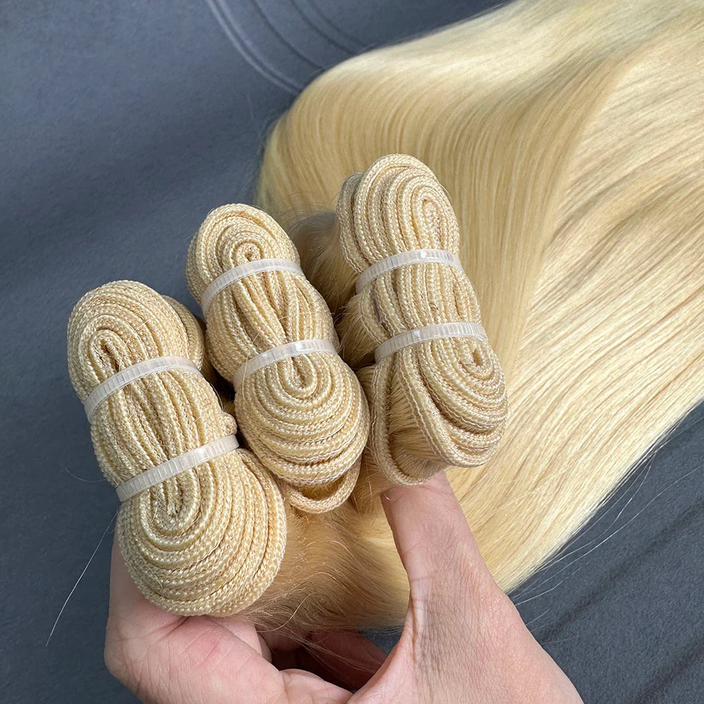 Yhair 100% Human Hair Bundles Straight 613# Hair