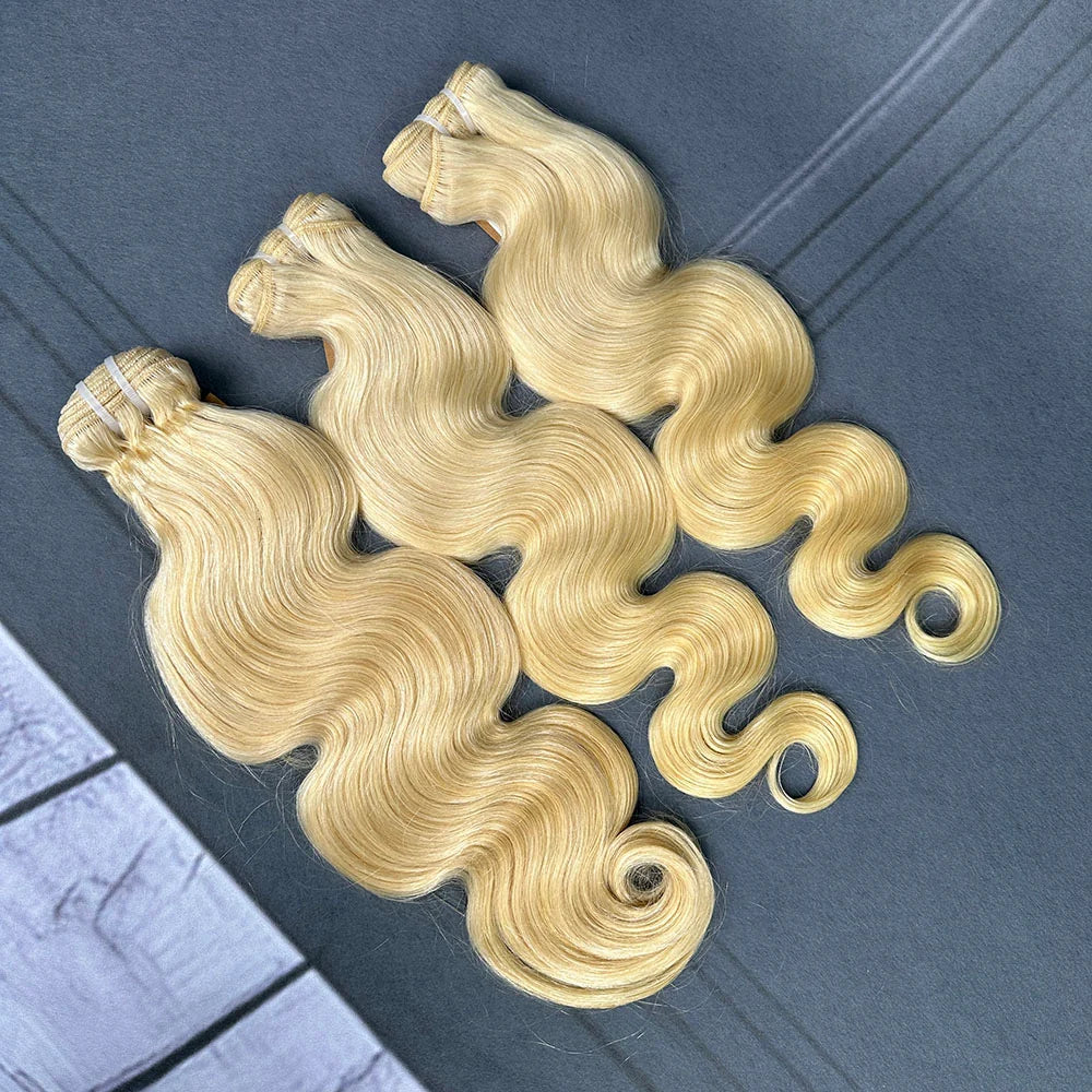 Yhair 100% Human Hair Bundles Body Wave Hair 613#