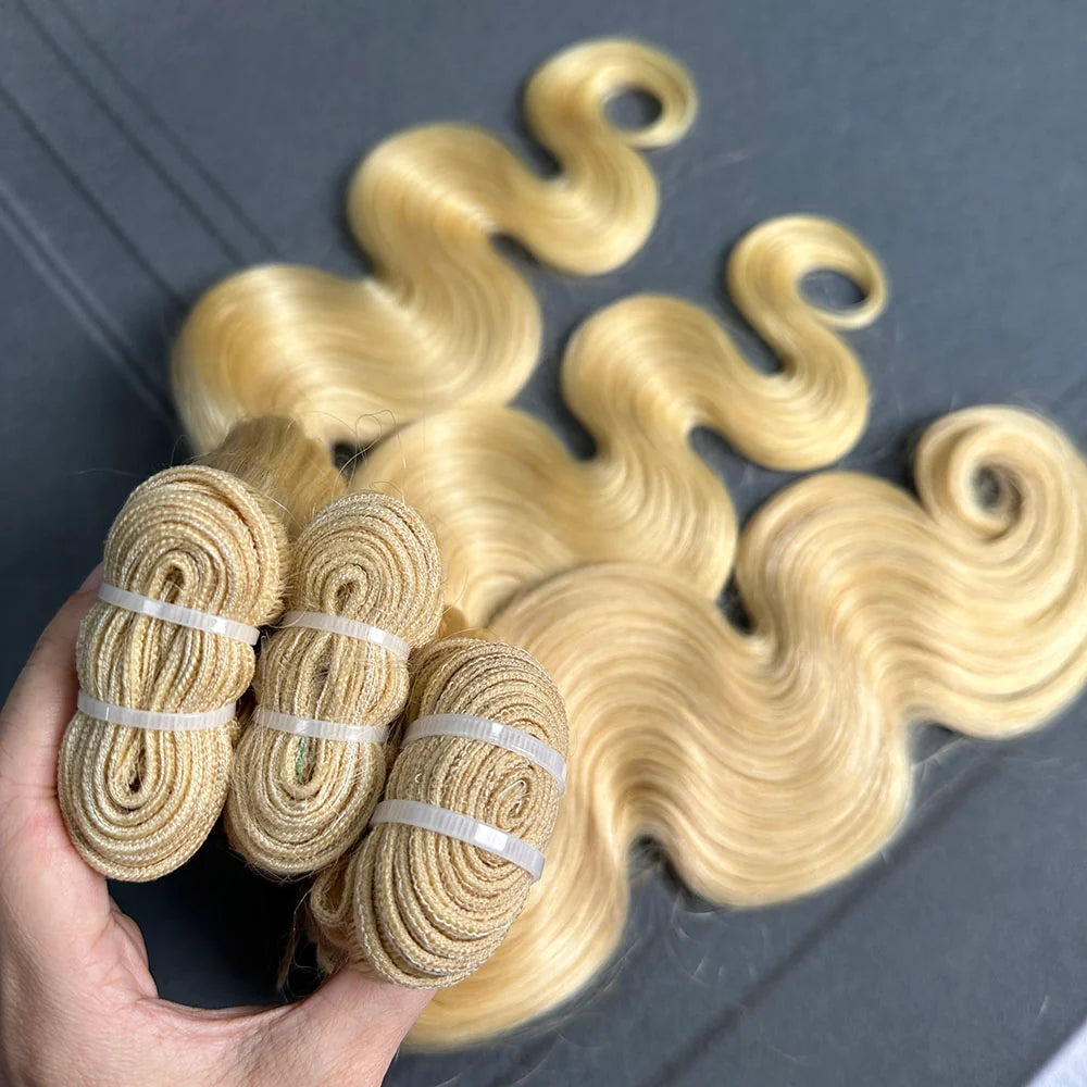 Yhair 100% Human Hair Bundles Body Wave Hair 613#