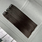 Yhair Double Drawn Virgin Hair Bundles Straight Hair N1B#