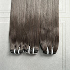Yhair Double Drawn Virgin Hair Bundles Straight Hair N1B#