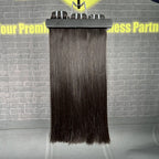 Yhair Double Drawn Virgin Hair Bundles Straight Hair N1B#