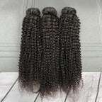 Yhair 100% Virgin Hair Bundles Kinky Curly Hair N1B#