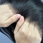 Yhair 13x4 Transparent Lace Frontal Magic Wigs Straight 180% Density Virgin Human Hair Wig