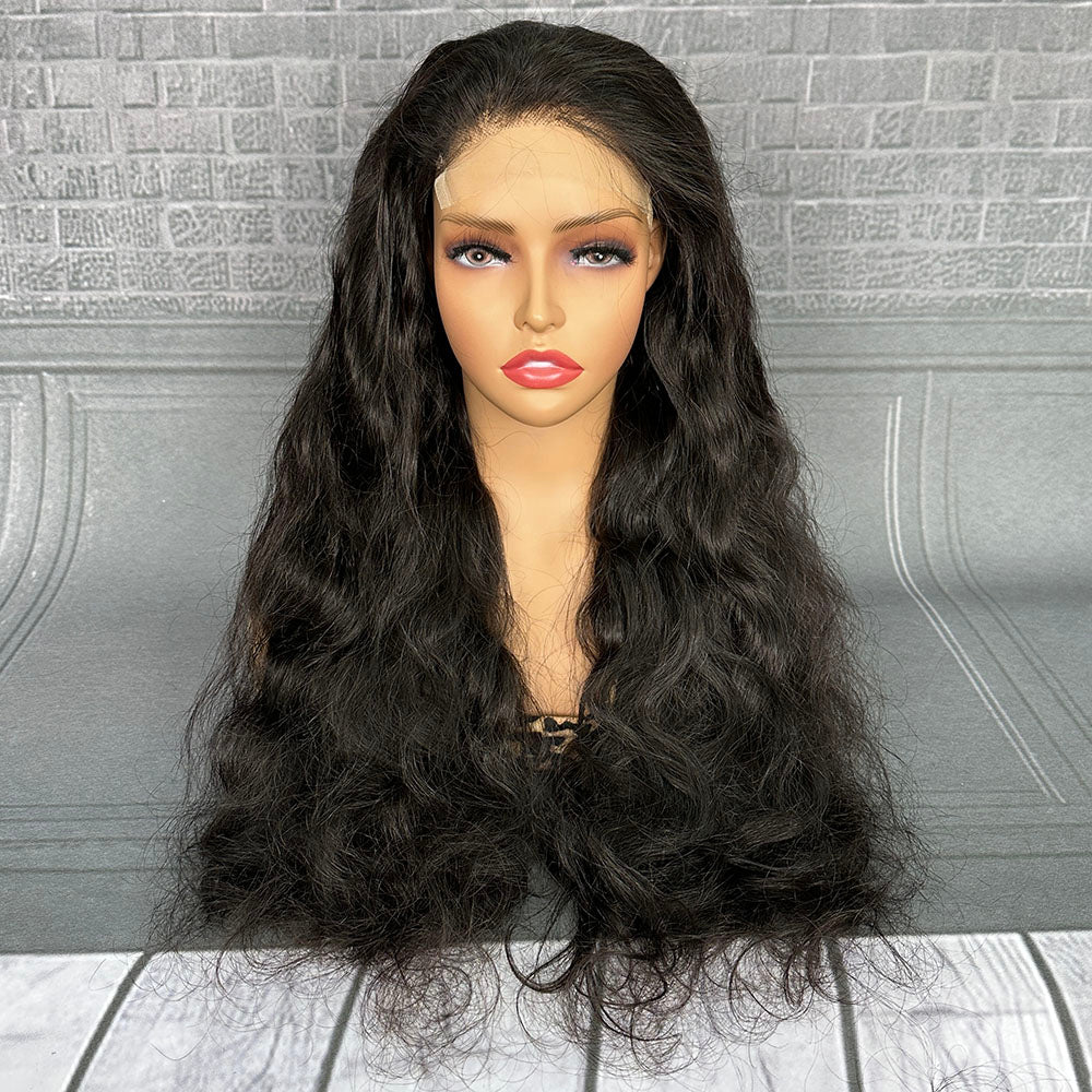 Yhair 5x5 HD Lace Closure Fancy Wigs Body Wave 200% Density Virgin Human Hair Wig