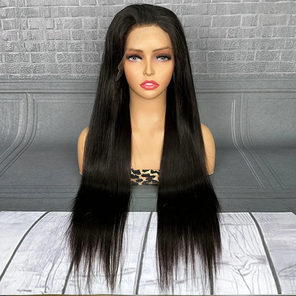 Yhair 13x4 HD Lace Frontal Fancy Wigs Straight 200% Density Virgin Human Hair Wig