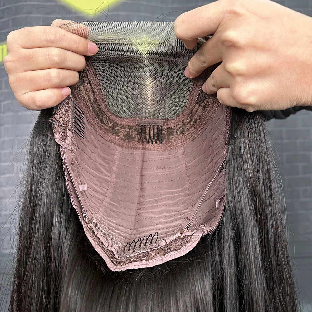 Yhair 4x4 Transparent Lace Closure BOB Wigs Straight 180% Density Virgin Human Hair Wig