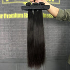 Yhair 100% Raw Hair Bundles Straight Hair N1B#