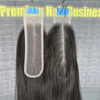 Yhair 2x6 Transparent Lace Closure Straight Virgin Hair N1B#