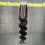Yhair 2x6 Transparent Lace Closure Body Wave Virgin Hair N1B#