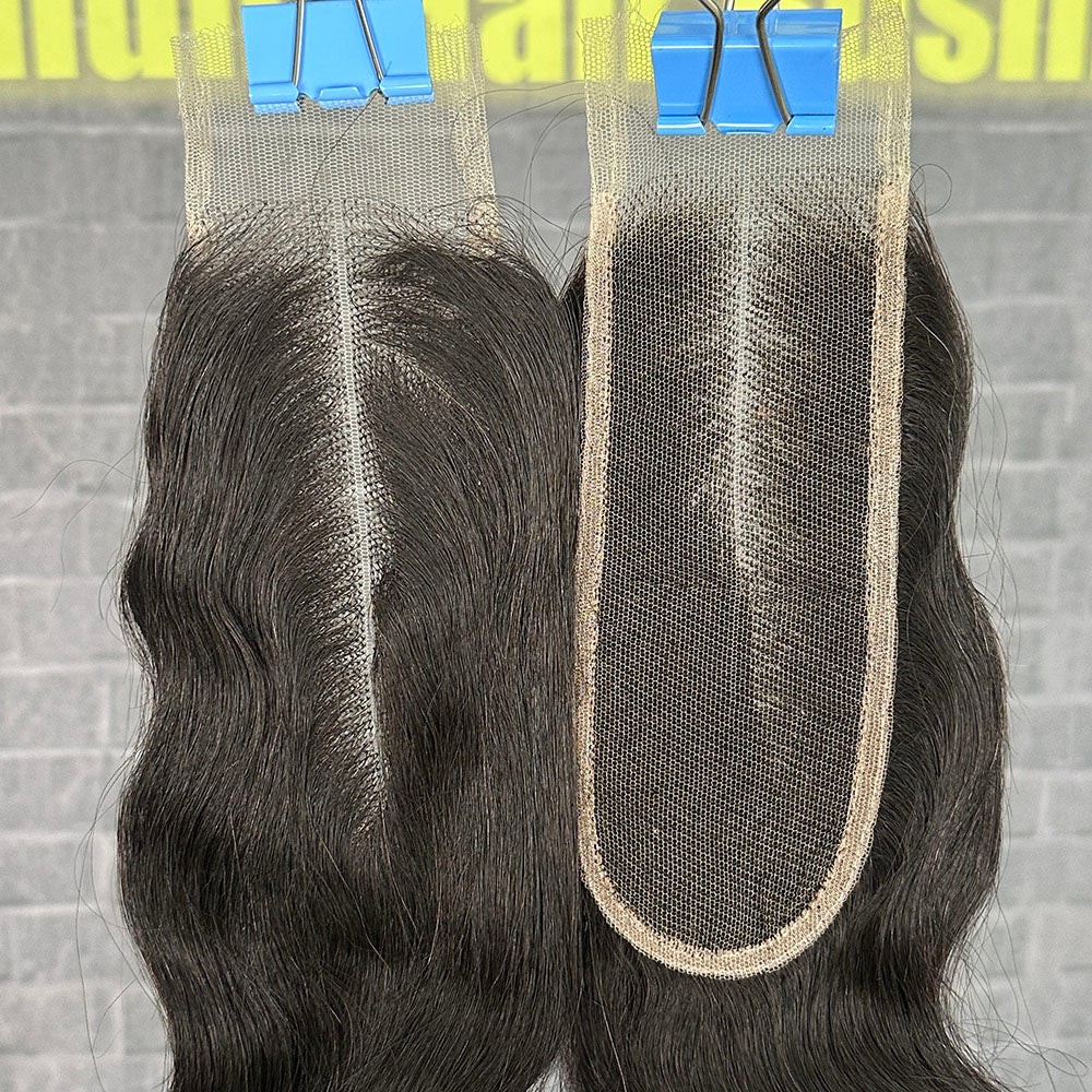 Yhair 2x6 HD Lace Closure Body Wave Virgin Raw Hair N1B#