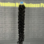 Yhair 2x6 HD Lace Closure Italian Curly Virgin Raw Hair N1B#