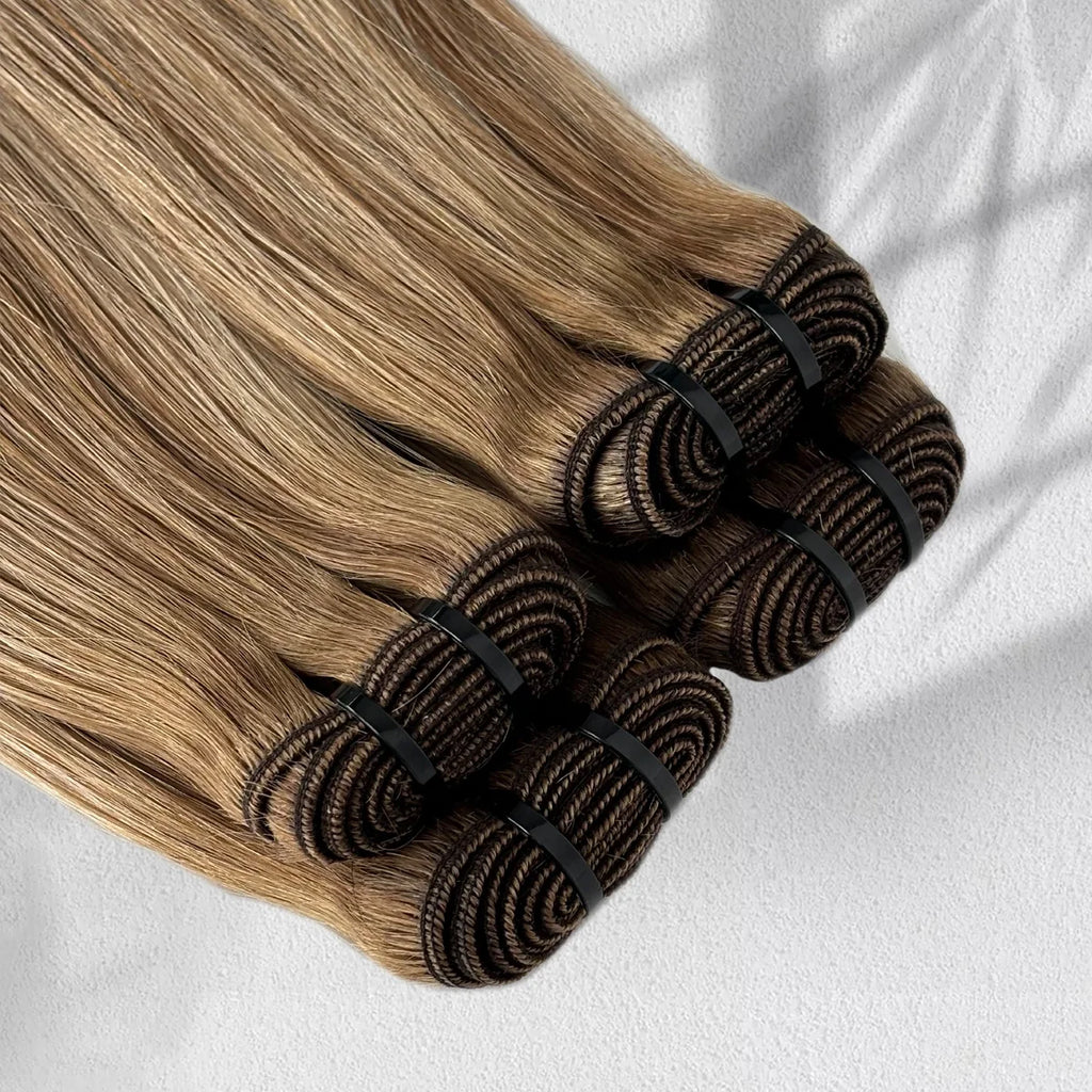 Yhair New Luxury Raw Balayage Bundles Straight Hair 6/70/6#