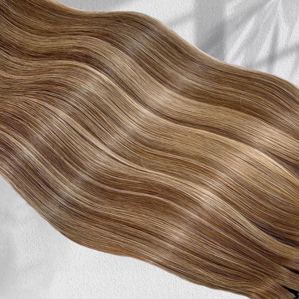 Yhair New Luxury Raw Balayage Bundles Straight Hair 6/70/6#