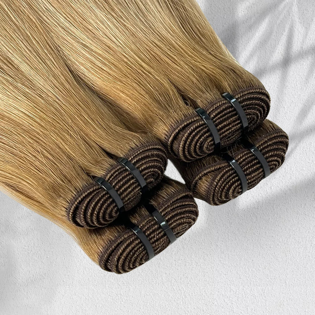 Yhair New Luxury Raw Balayage Bundles Straight Hair 8/70/8#