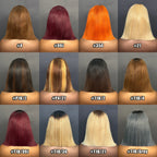 Yhair 2x6 Transparent Lace Closure BOB Wigs Straight 200% High Density Virgin Human Hair Wig