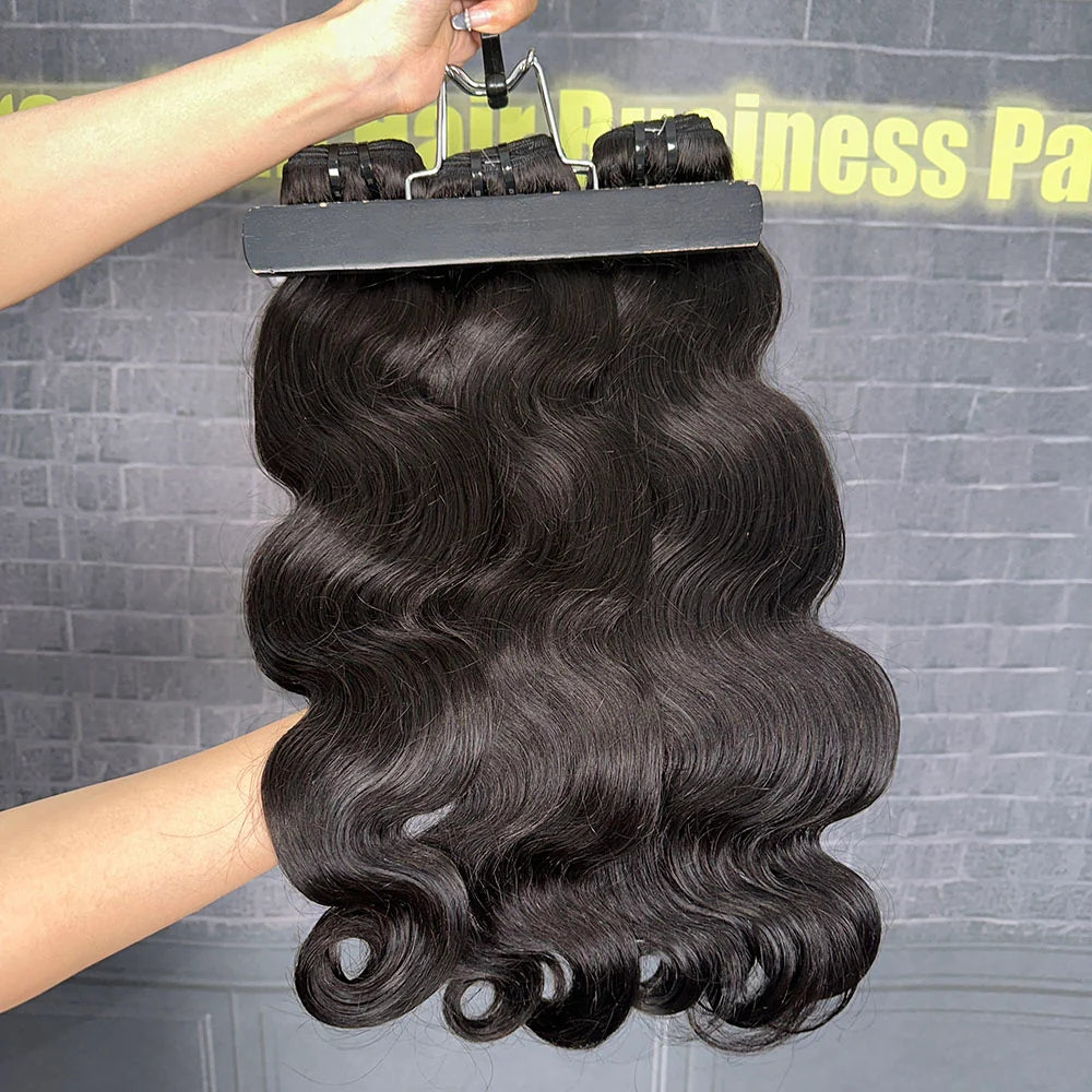 Yhair 100% Virgin Hair Bundles Body Wave Hair N1B#
