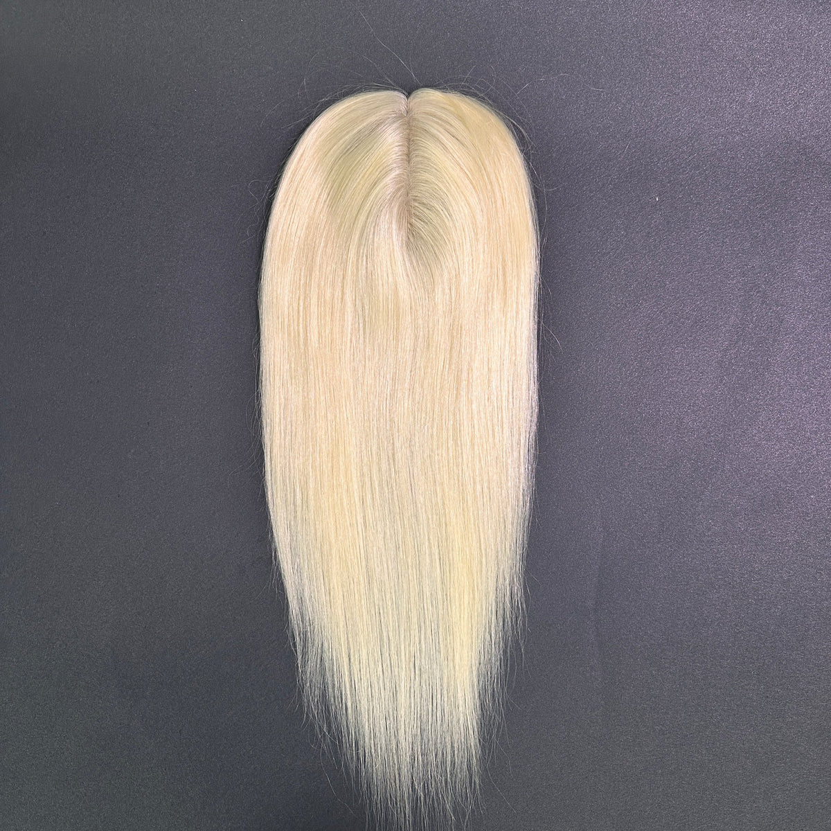 Yhair 13*15CM Straight Silk Base Hair Topper #613 Blonde 100% Virgin Human Hair for Thinning Hair & Daily Wear