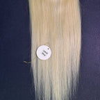 Yhair 14*16CM Straight Silk Base Hair Topper 613# Blonde Natural Black 100% Virgin Human Hair for Thinning Hair & Daily Wear