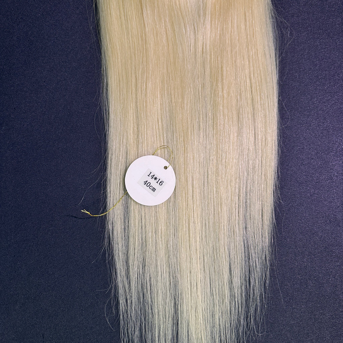 Yhair 14*16CM Straight Silk Base Hair Topper 613# Blonde Natural Black 100% Virgin Human Hair for Thinning Hair & Daily Wear